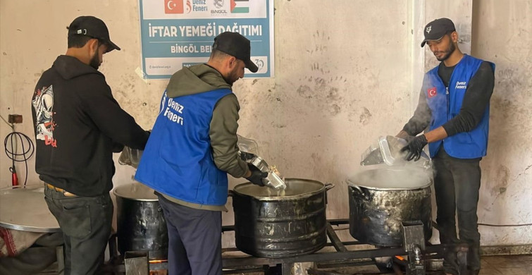 Bingöl Belediyesi'nden Gazze'ye İftar Desteği