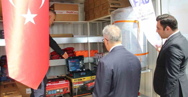 Bingöl'de afete müdahale kapasitesi güçleniyor
