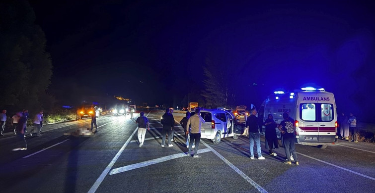Bingöl'de Ata Çarpan Araçta Bir Kişi Hayatını Kaybetti