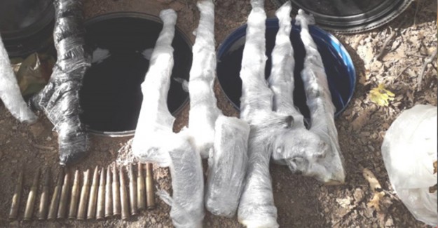 Bingöl’de PKK’ya Darbe: Mühimmatları Ele Geçirildi