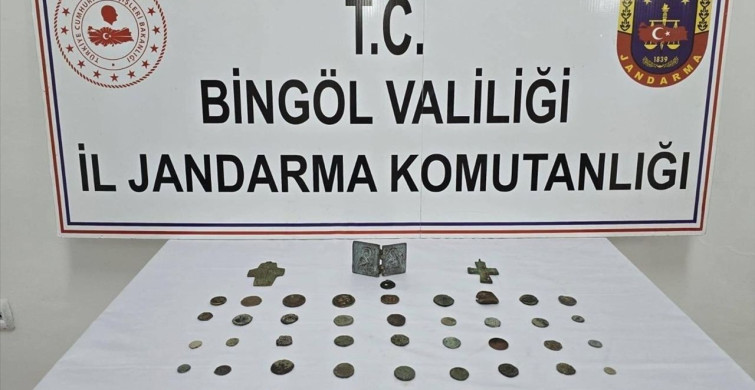 Bingöl'de Tarihi Sikkeler Ele Geçirildi