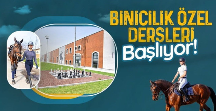 Binicilik tutkunları için özel dersler başlıyor