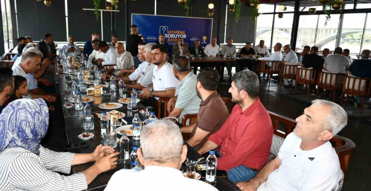 Birecik'te halk soruyor, başkan cevaplıyor programı gerçekleştirildi
