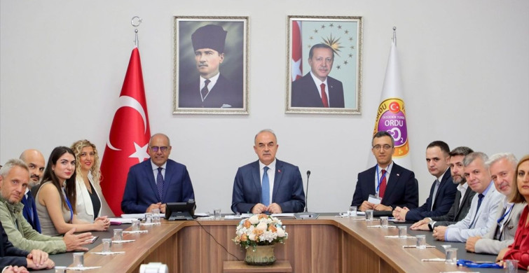 Birleşmiş Milletler ILO Heyeti Ordu Valisi ile Buluştu