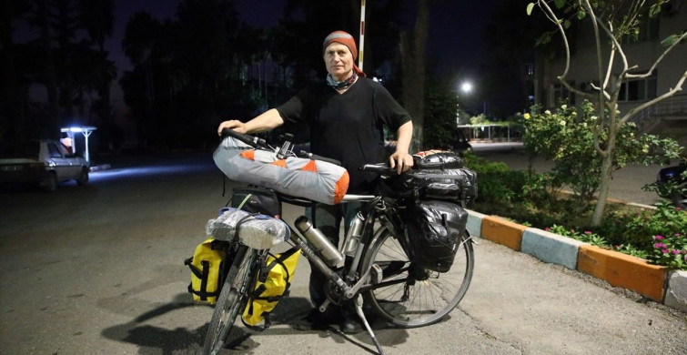 Bisikletle Umre Yolculuğu: Fahrettin Şener Hatay'a Ulaştı