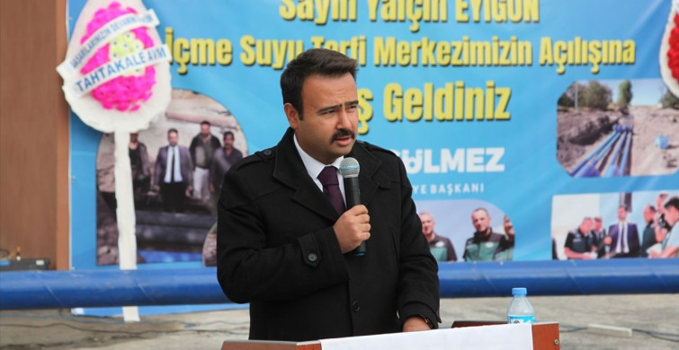 Bitlis Ahlat'ta Yeni İçme Suyu Terfi Merkezi Açıldı