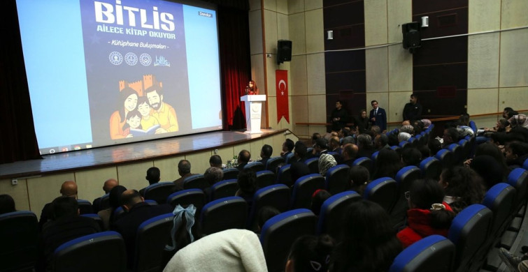 Bitlis Ailece Kitap Okuyor Projesi Tanıtımı Yapıldı