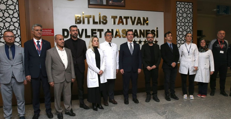 Bitlis Valisi Karakaya Yeni Yılı Personel ve Hastalarla Karşıladı
