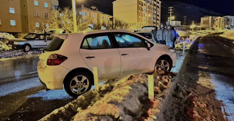 Bitlis'te Buzlanma Kazaları