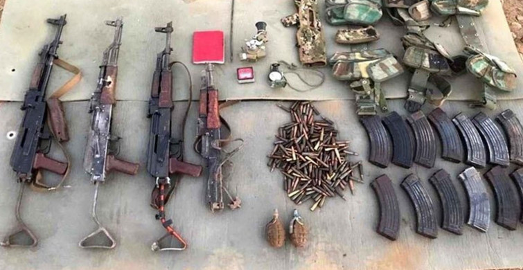 Bitlis'te hareketli dakikalar: İstihbarat doğrultusunda teröristlere ait yüklü mühimmat ele geçirildi!