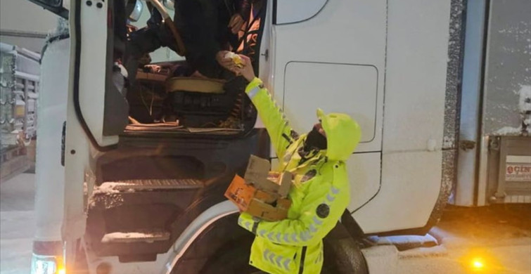 Bitlis'te Kar Yağışı Trafiği Olumsuz Etkiledi