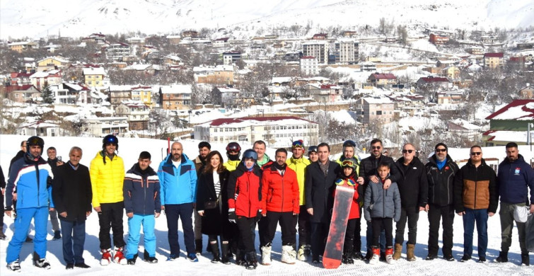 Bitlis'te Kayak Yarışmaları Heyecanı