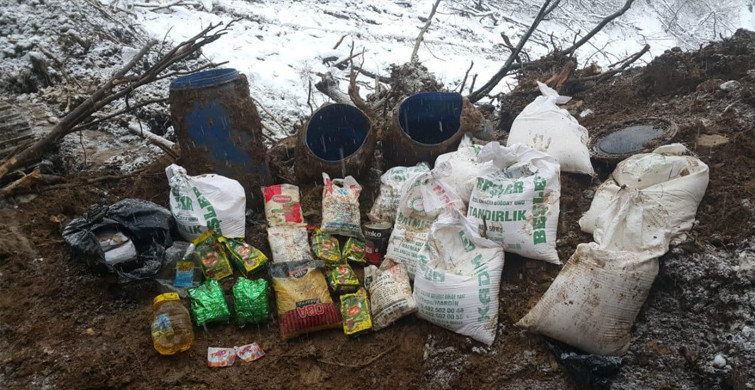 Bitlis'te PKK Barınakları İmha Edildi