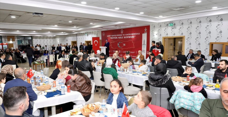 Bitlis'te Şehit Yakınları ve Gaziler İftar Programında Buluştu