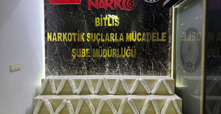 Bitlis'te Uyuşturucu Operasyonu: 17 Kilo Ele Geçirildi