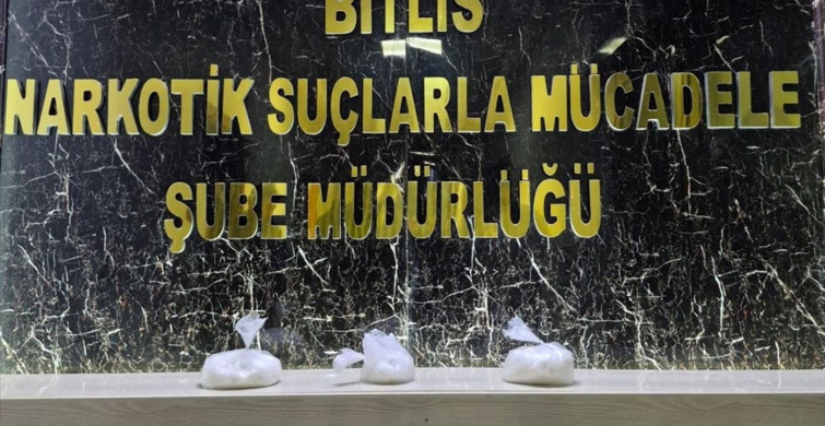 Bitlis'te Uyuşturucu Operasyonu: 2 Zanlı Tutuklandı
