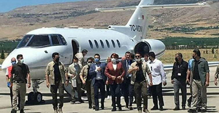 "Biz Özel Uçak Kullanmayız" Diyen Meral Akşener 1 Ayda 16 Kez Özel Uçak Kullandı