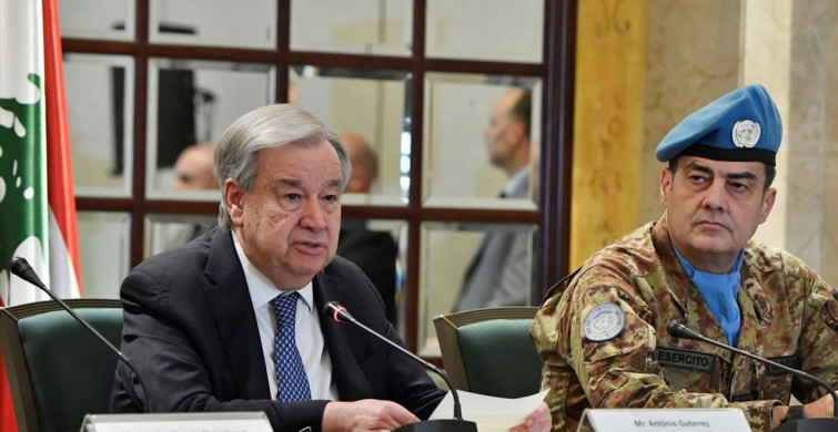 BM Genel Sekreteri Guterres'ten Lübnan'a Destek Çağrısı