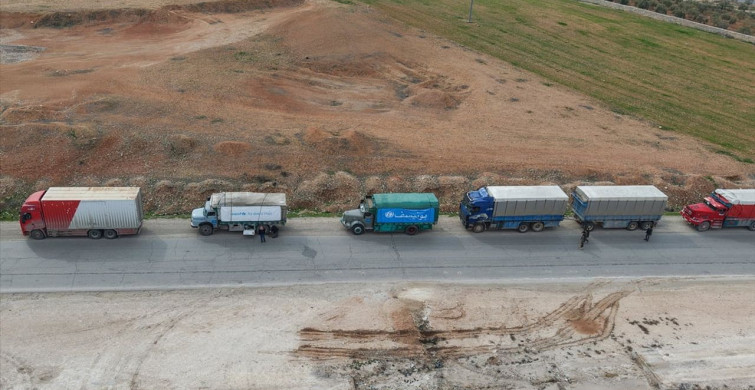 BM, YPG İşgali Altındaki Aynularab'a İnsani Yardım Gönderdi