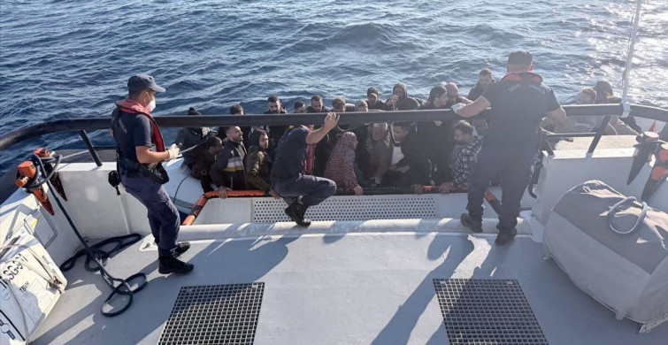 Bodrum Açıklarında 35 Düzensiz Göçmen Yakalandı