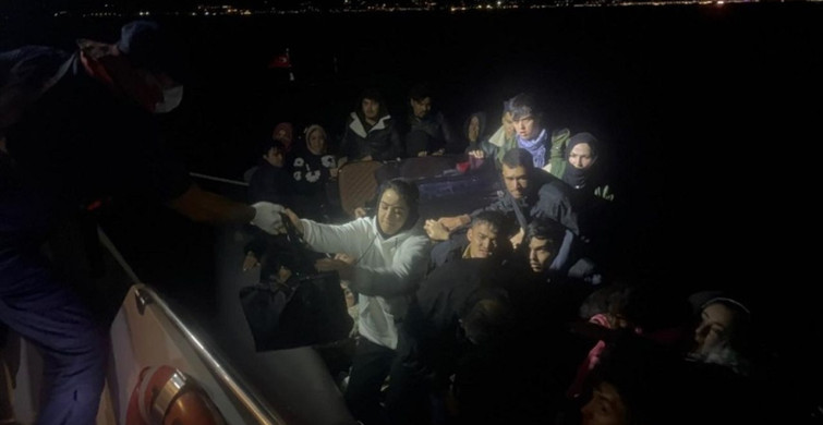 Bodrum Açıklarında 43 Düzensiz Göçmen Yakalandı