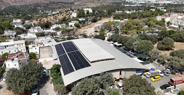 Bodrum Belediyesi güneşten 106 bin 500 kWh temiz enerji üretti