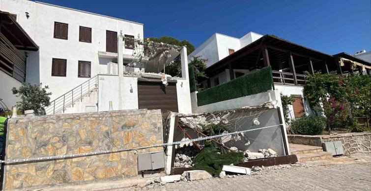 Bodrum Belediyesi kaçak yapıyla mücadelesini sürdürüyor