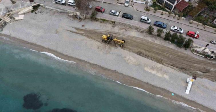 Bodrum Belediye'si Plajları Yaz Sezonuna Hazırlıyor