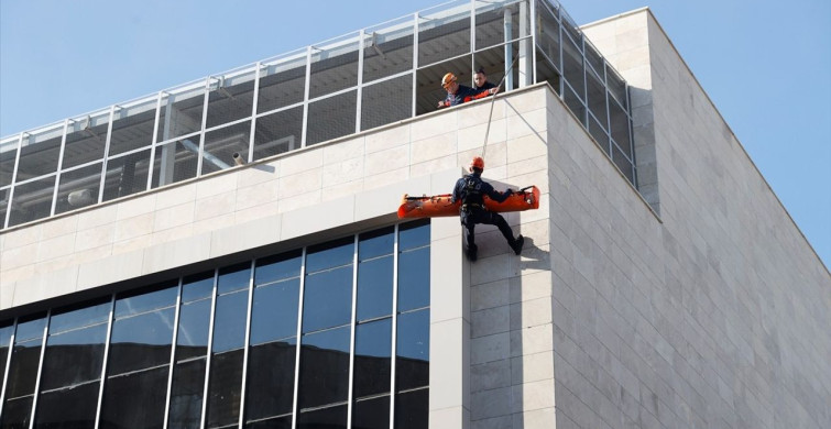 Bodrum Devlet Hastanesi'nde Afet Tatbikatı Gerçekleştirildi