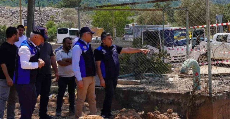 Bodrum içme ve kullanma suyu altyapı çalışmalarında sona gelindi