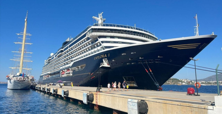 Bodrum'a Gelen Kruvaziyerlerle 959 Yolcu