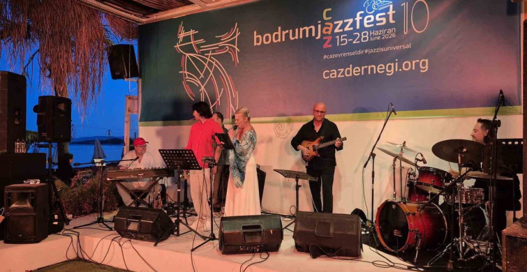 Bodrum’da 10. uluslararası caz festivali başladı