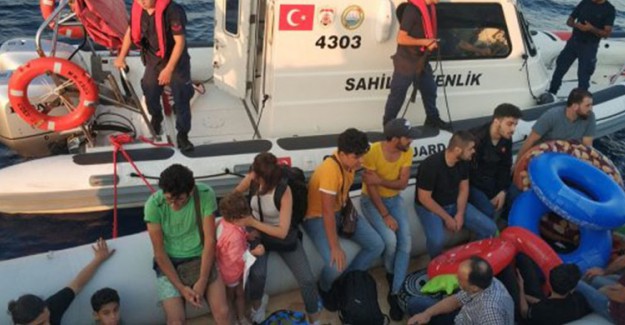 Bodrum'da 68 Göçmen Yakalandı