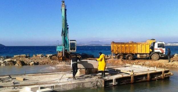 Bodrum’da Denizin Dibinde Kaçak Yapılar Bulundu