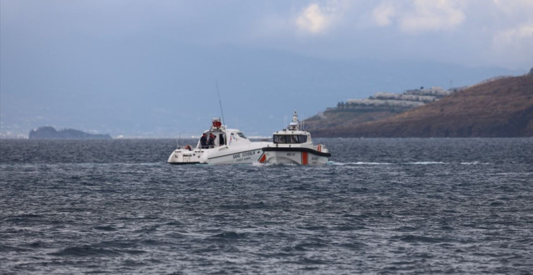 Bodrum'da Düzensiz Göçmen Teknesi Battı Bodrum'da Düzensiz Göçmen Teknesi Battı