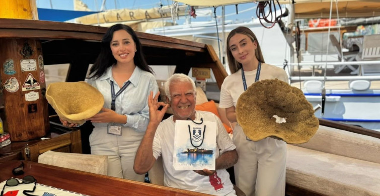 Bodrum'da emektar denizcilere vefa