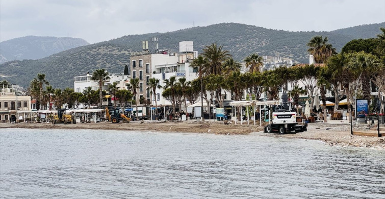 Bodrum'da Kanuna Aykırı Yapıların Yıkım İşlemleri Devam Ediyor