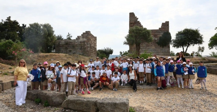 Bodrum'da kültürel mirasla iç içe bir eğitim yılı