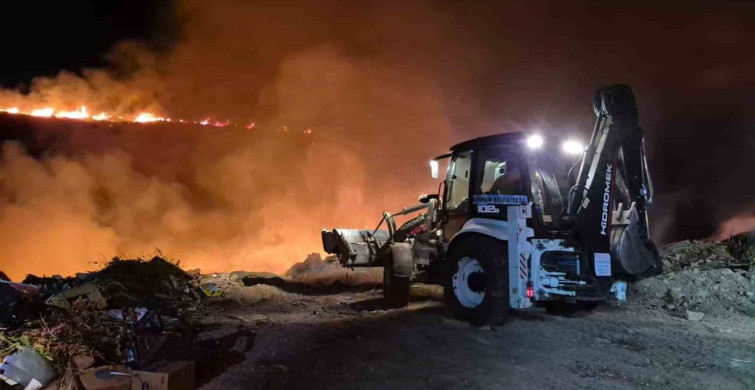 Bodrum’da makilik alanda yangın