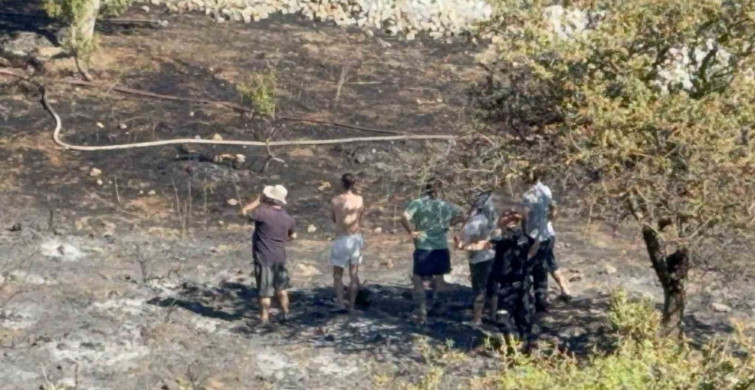 Bodrum’da makilik yangını kontrol altına alındı