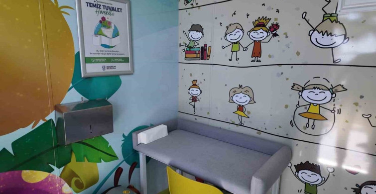 Bodrum'da modern tuvaletler hizmete alındı