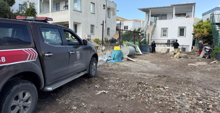 Bodrum'da Sağanak Yağışın Etkileri