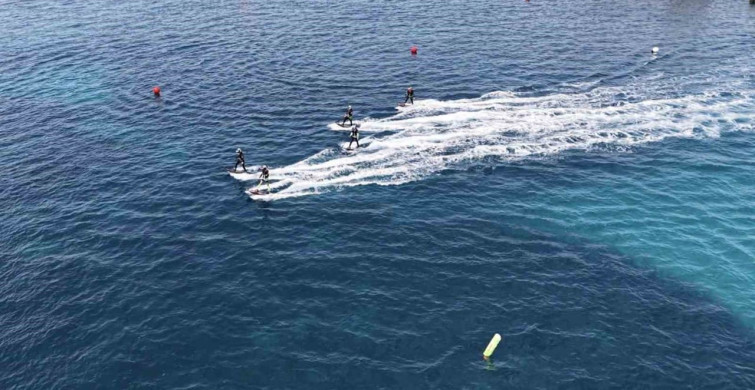 Bodrum'da Su Üstünde Adrenalin Yarışları
