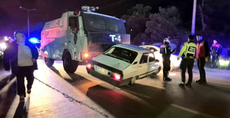 Bodrum'da TOMA'nın Trafik Kazası: 5 Yaralı