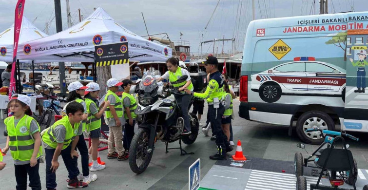 Bodrum'da Trafik Eğitimi Etkinliği