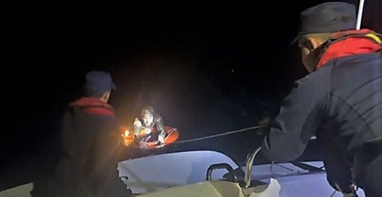 Bodrum'da Yüzerek Yunanistan'a Geçmeye Çalışan Düzensiz Göçmen Kurtarıldı