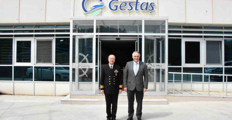 Boğaz ve Garnizon Komutanı Biçen, Gestaş Genel Müdürü Yürükçü'yü Ziyaret Etti