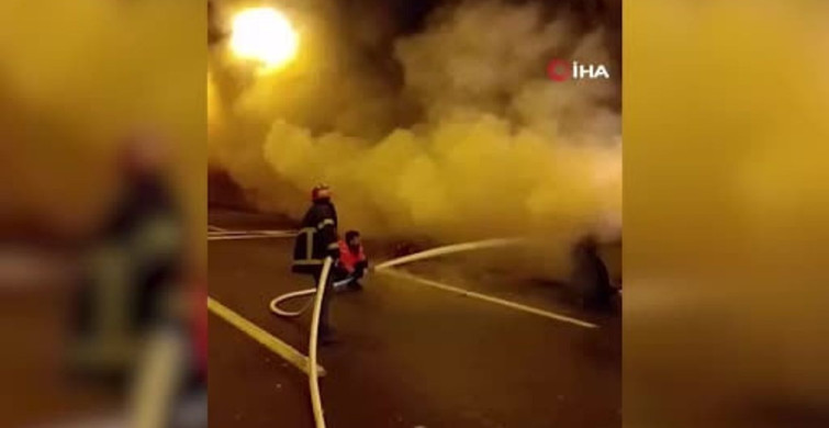 Bolu Dağı Tüneli'nde Oto Kurtarıcı Yangını: Alevlere Teslim Oldu