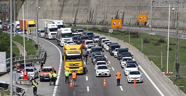 Bolu Dağı Tüneli’nde Trafik Durdu