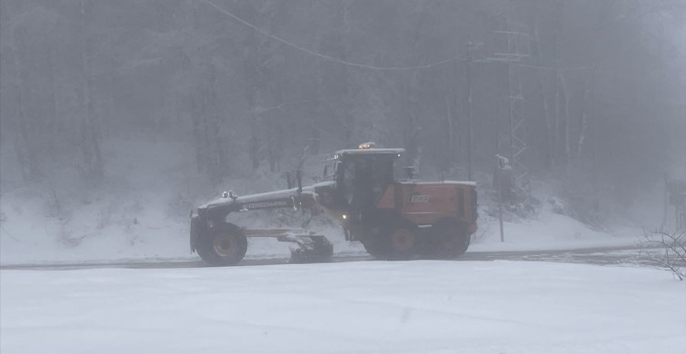 Bolu Dağı'nda Kar ve Sis Etkili Olmaya Devam Ediyor